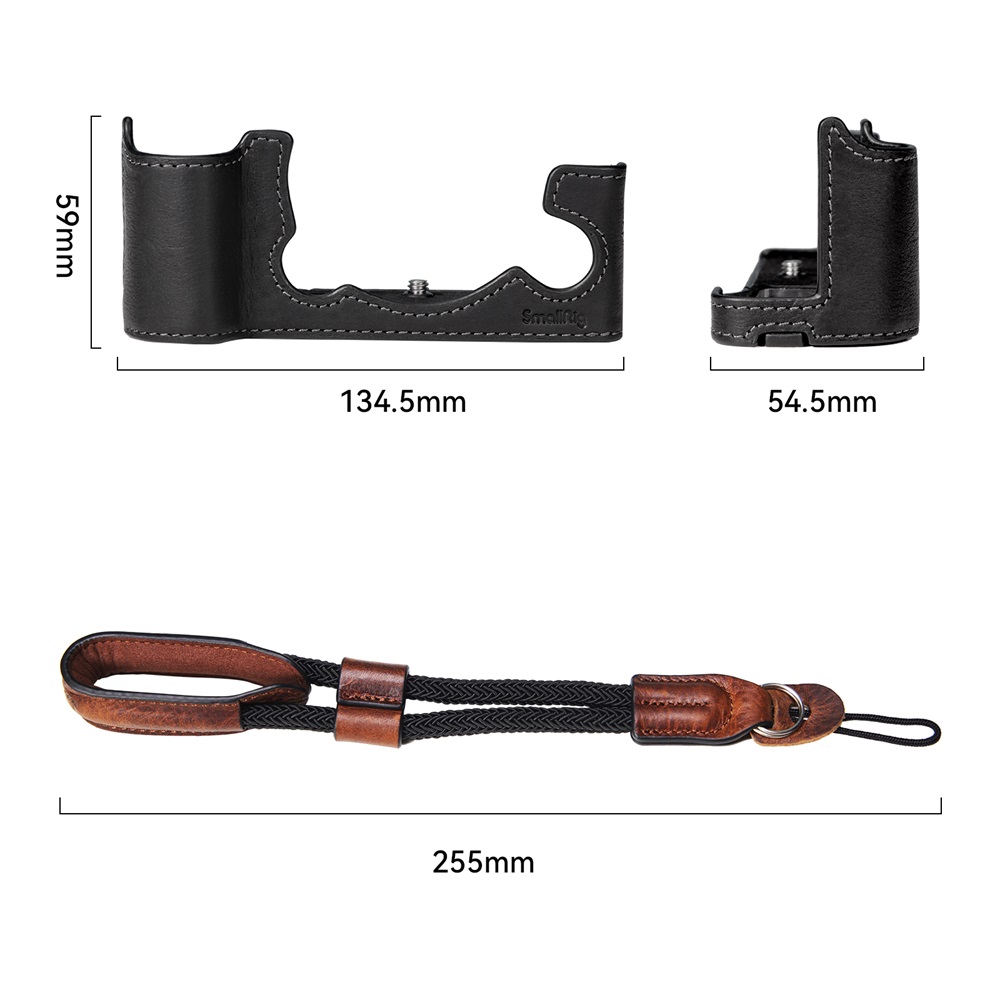 SmallRig Half Case / Wrist Strap Kit za Fujifilm X-T5 3927 - 2